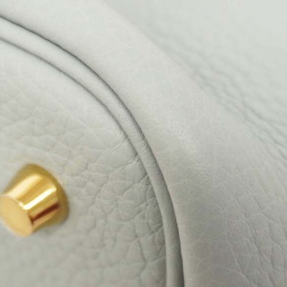 Hermes Hermès Picotin Lock MM Handbag in Taurillon Clemence Blue Run with K S... - Picture 6 of 8